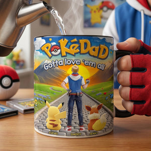 Legendary Dad Journey Magic Coffee Mug - Personalized Gifts For Dad 05OHTN010526