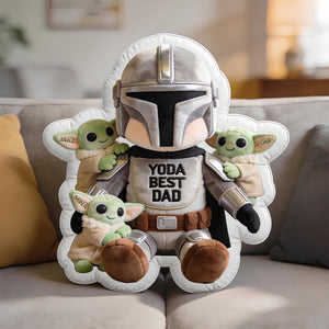 Best Dad Custom Shape Pillow - Personalized Gifts For Dads 04pgdt240426