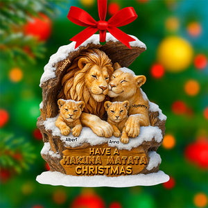 Majestic Family Christmas Ornament, Personalized Gifts For Family 01qhqn270825