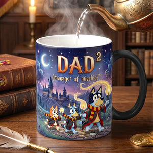 Fun Family Mischief Magic Mug - Personalized Gifts For Dad 03NATN280426