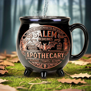 Witch Apothecary Cauldron Mug, Personalized Gifts For Witch Lovers 01qhtn210825