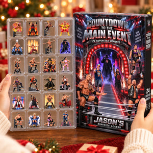Warrior Christmas Advent Calendar Blind Box - Personalized Christmas Gifts 04haqn220926