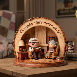 Old Couple Plaque - Personalized Gifts For Couple 04tolu161225
