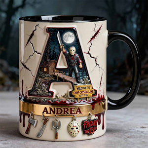 Lake Slasher Accent Mug, Personalized Gifts For Horror Fans 04qhdt130126-Homacus