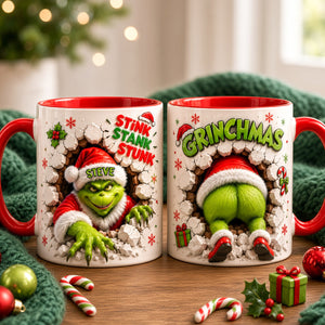 Mischievous Christmas Accent Mug - Personalized Christmas Gifts 05ttdh151026