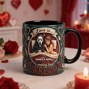 Naughty Couple Accent Mug - Personalized Gifts For Couple 06patn270126