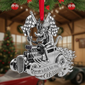 Jolly Ride Hot Rod Ornament – Personalized Gifts For Hot Rod Lovers 02QHLU050925