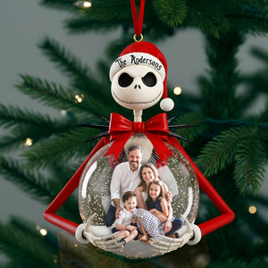 Gothic Christmas Custom Photo Ornament - Personalized Gift For Family 02PGLU011125