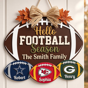 Family Welcome Sign - Personalized Gifts For Sport Lovers 03nadt290826-Homacus