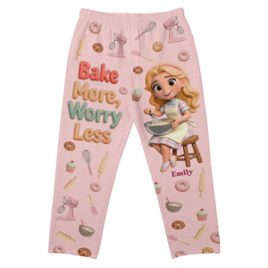 Baking Girl Pajama Pants - Personalized Gifts For Baking Lovers 03pgqn260126