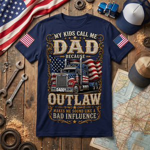 USA Dad Trucker Shirt- Personalized Gifts For Fathers 01PADH190526