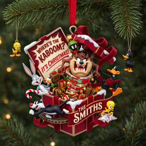 Classic Cartoon Acrylic Ornament - Personalized Gift For Christmas 03HALU020926