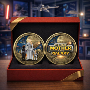 Best Mom Ever Metal Coin - Personalized Gifts For Mom 04OHLU110326