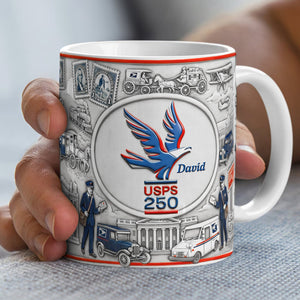 Postal Job Milestone Coffee Mug – Personalized Gifts For Postal Worker 02naqn040226