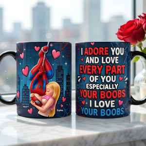 Chaos In Love Magic Mug - Personalized Gifts For Couples 04huqn300626