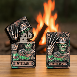 Creepy Movie Characters Lighter - Personalized Gift For Horror Fans 04NALU180825