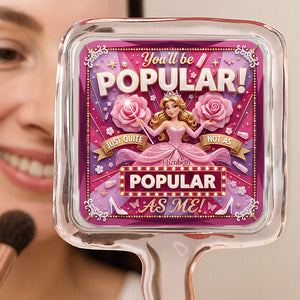 Glam Handheld Mirror - Personalized Gifts 05PADT031225