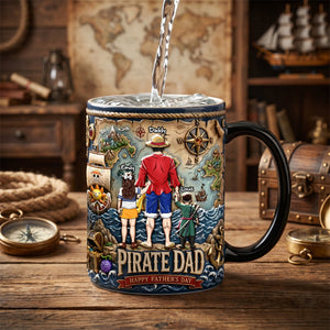 Anime Adventure Magic Coffee Mug - Personalized Gifts For Dad 03tydh230526