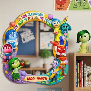 Classroom Wall Hanging Mirror Personalized Gifts For Teacher 03NADT310725