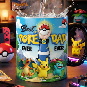 Pocket Monster Dad Magic Coffee Mug - Personalized Gifts For Dads 03OHLU150526
