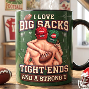 Playful Sporty Couple Magic Mug - Personalized Gifts For Couples 04hudt270626