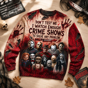 Creepy Shirt - Personalized Halloween Gifts For Horror Movie Lovers 08hudh290826