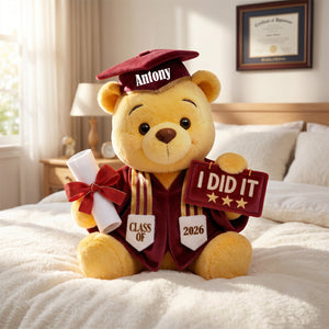 I Did It - Class Of 2026 Graduation Pillow - Personalized Gifts For Graduates 02ohdh130526