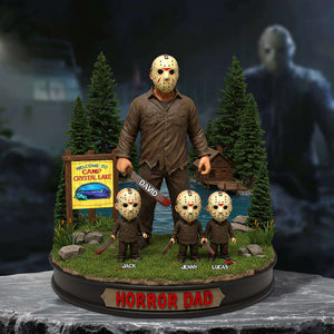 Horror Dad Acrylic Plaque - Personalized Gifts For Father's Day Plaque 031QHTN050525-Homacus