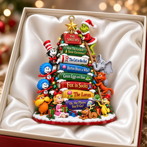 Reading Spirit Christmas Ornament - Personalized Gifts For Christmas 02patn201026