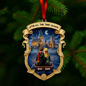 Eternal Love Journey Ornament - Personalized Gift For Couples 04HULU231025