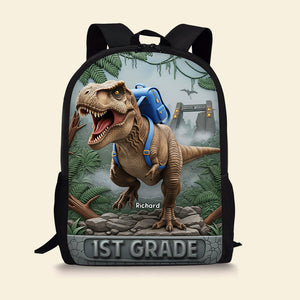 Dinosaur School Bag - Personalized Gifts For Kids 02naqn050825