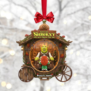 Spicy Swamp Couple Ornament - Personalized Christmas Gifts For Couples 01TOLU141025