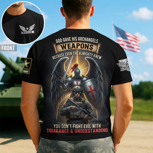 Faithful Warrior 3D Shirt – Personalized Gifts For Veteran 04huqn180725