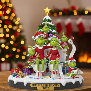 Personalized Christmas Gifts For Family Plaque 03natn180925