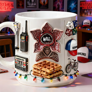 Retro Horror Adventure Coffee Mug - Personalized Gift For Fantasy Lovers 02NALU271225