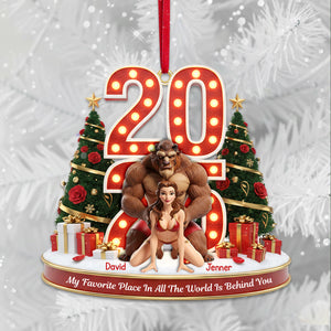 Personalized Funny Gifts For Couple Christmas Ornament 04ohmg161025