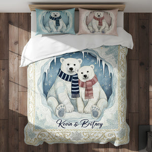 Couple Personalized Quilt Bedding Set Special Line 07HYDT011125