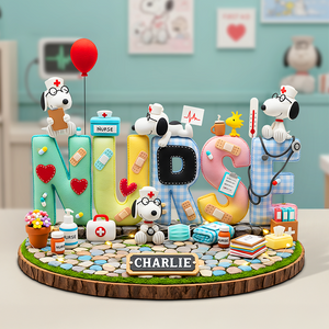 Nurse Plaque - Personalized Gifts For Nurse 04ohpu040625