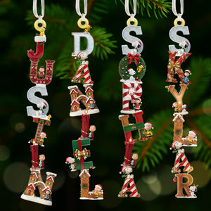 Custom Alphabet Letter Ornament Personalized Christmas Gifts 03kimg251025