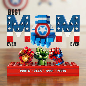 Mom Squad Bump Power Acrylic Plaque - Personalized Gifts For Mom 03OHDT030426