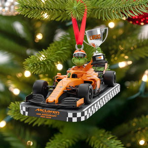 Personalized Gifts For Racing Car Lovers Christmas Ornament 03natn150925
