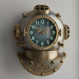 Personalized Gifts For Diver Lovers Acrylic Hanging Wall Clock 02HYTN261225