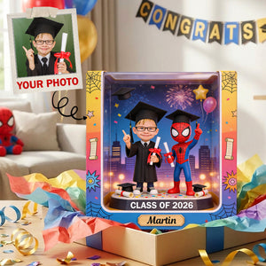 My Hero Graduation Acrylic Plaque - Custom Photo Gifts For Graduates 01NAMG100326