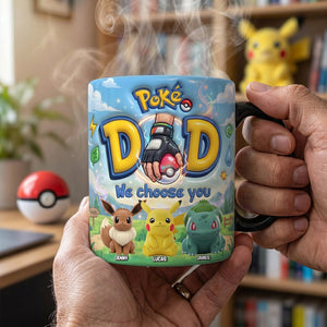 The Chosen Dad Magic Mug - Personalized Gifts For Dads 04natn110526
