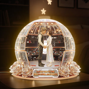 Cosmic Couple Acrylic Light Box - Personalized Gifts For Couple 04ohta271125