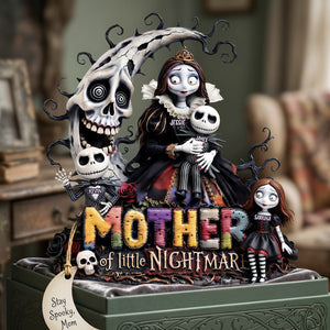 Spooky Mom Acrylic Plaque - Personalized Gifts For Mom 01TYTA030426-Homacus