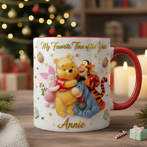 Favorite Time Together Accent Mug  - Personalized Gifts For Cartoon Lovers 05PGLU221025