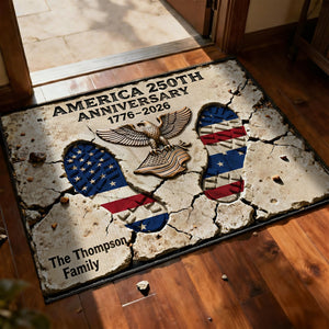 America 250th Anniversary Doormat - Personalized Gifts 05tgqn120226