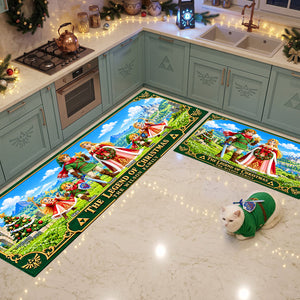 Family Journey Through Another World Runner Rug - Personalized Christmas Gifts For Family 05tyta021026