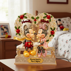 Personalized Christmas Gifts For Couple Custom Shape Acrylic Light Box 01pgmg301025